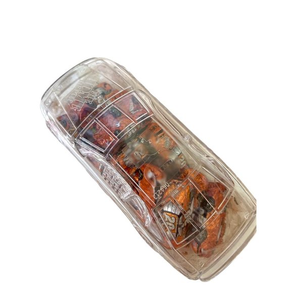 NASCAR Candy Dish 2001 Home Depot Tony Stewart #20 Acrylic w/ Candy Original Box - Picture 7 of 11